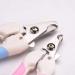 PSGS Professional Pet Nail Clippers Dog Cat Stainless Steel Two-Color Labor-Saving Nail Clippers Convenient Beauty Cleaning Supplies (Color : Give Sharpener Pink) - Buy Online on GoSupps.com