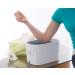 Techspa White Chocolate Paraffin Wax Skin Therapeutic Treatment for Hands and Feet 1kg Made in UK - Buy Online on GoSupps.com