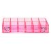 JoJo Siwa JS-200 12 Section Lipstick Organizer Store & Organize Keep Lipsticks Neat & tidy Pink Unicorn Vanity Organizer Nickelodeon