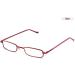 REAVEE 3 Pair Slim Pen Reading Glasses Set with Portable Clip Case | Men Women Small Readers | 2.75 Strength | Spring Hinged Eyeglasses | Black Red Silver - Buy Online on GoSupps.com