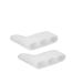 Healeved Stretcher 5 Pair Bunion Shim Silicone Spacer White Separators for Bunions Gasket Thumb Men and Women Spacer Splitter