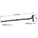 Natural Wooden Staff Hiking Stick Trekking Pole Offset Cane Wooden Cane Domineering Faucet Solid Wood Carved Crutch - Faucet Walking Cane Wear- - Suitable for Elderly Durable F Safehappy - Buy Online on GoSupps.com