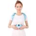 Adjustable Posture Corrector & Back Support Belt for Men & Women | Improve Shoulder & Lumbar Support - Medium-M - Buy Online on GoSupps.com