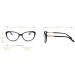 Fuqinqingoz Leopard Anti-Eyes Reading Glasses | Cute Blue Light Blocking Computer Glasses for Women | +100 Flat Light Mirror - Buy Online on GoSupps.com