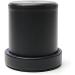 Luck Lab Leather Dice Cup with Lid and 6 Matching White/Purple Dice - Purple Velvet Interior - Ideal for Board Games - Black - Buy Online on GoSupps.com