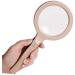 Magnifying Glass HD Magnifier 12 LED Light Children's Mirror Bimetallic Frame Handle Magnifier Handheld Glass Can Magnify 10 20 Times Magnifier