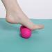 Xptieeck TPE Ball - Portable Gym Fitness & Therapy Massage Ball for Stress Relief & Blood Circulation - Orange - Buy Online on GoSupps.com