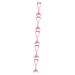 Housoutil 5pcs In Make Mascara Winged Eyelash Shield Comb Professional Girls Helpers Girl with Miss Stencils 15X5.7CMx5pcs Pinkx5pcs