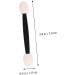 SKISUNO Eyeshadow Sponge Applicator 24pcs Eye Shadow Sticks Brush Eyeshadow Eye Shadow Brush Sponge Makeup Tools Miss 7cm Black - Buy Online on GoSupps.com