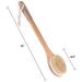 Frava Long Handle Bath Brush Back Scrubber - Exfoliating Shower & Bath Body Brush (15.7 Inches) - Buy Online on GoSupps.com