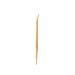 FOMIYES 1Pc Practical Double-ended Useful Portable Cosmetic Eyeliner Brush Tool Eyeliner Brush Straight Bent Angled Brush for Women