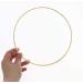 Outuxed Dream Catcher Rings - 12pcs Copper Metal Hoops for Crafts - Macrame Creations Supplies - 6 Sizes - Buy Online on GoSupps.com