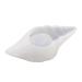STOBOK Conch Storage Box Silicone Molds Epoxy Crafts Mold Tray Casting Mold Silicone Tool Three-dimensional White 12.9x6.4cm