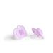 Herobility Pacifiers for 6-12 Month Babies - BPA Free Soft Silicone Easy to Clean - Purple | Safe & Hygienic for Your Baby - Buy Online on GoSupps.com