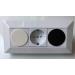 9-Piece Black Dust Protection Cover Set for Schuko Sockets | Splash Protection Design for Hotels & Companies - Buy Online on GoSupps.com