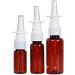 Vasana 12-Pack Refillable Amber Plastic Spray Bottles - Perfect for Travel Perfume Essential Oils & Make-Up | 20ml (0.67oz) Nose Spray Containers - Buy Online on GoSupps.com