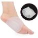 4 Pcs Gel Arch Support Set: Plantar Fasciitis Sleeves & Shoe Insoles for Flat Feet - Reusable Soft Silicon with Padded Cushions for Plantar Fasciitis & Heel Spurs - Women & Men - Buy Online on GoSupps.com