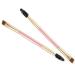 Buy 2-Piece Duo Eyebrow Brush Set - Angled Brush & Spoolie for Perfect Brow Application | International Shipping Available - Buy Online on GoSupps.com