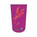 Heal with Appeal Amputee stump sock Phoenix Flying magenta bgnd V1 3Ply stump sock