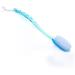 Mumeng Soft Fur Back Brush - Long Stem Shower Brush for Cellulite Dead Skin Removal & Lymphatic Health (Blue) - Buy Online on GoSupps.com