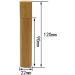 Ericotry 2-Pack 15ml Bamboo Leader Roller Bottles - Stainless Steel Ball for Essential Oils Perfume & Lip Balm - Buy Online on GoSupps.com
