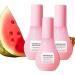 ZHBiwmatn 2024 New 3Pcs Watermelon Niacinamide Serum Niacinamide Serum for Face Hydrating & Brightening with Hyaluronic Acid Glycerin and Vitamin E Lightweight Facial Serum & Makeup Primer Liquid Highlighter