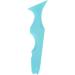 FOMIYES Silicone Beauty Ruler Travel Makeup Kit Mascara Applicator Guard Eyeliner Wearing Aid - Blue - Buy Online on GoSupps.com