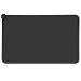 Lessmon Dog Cat Feeding Mat Silicone Waterproof Pet Food Mat Black
