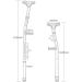 Crutches Adult Lightweight Adjustable Forearm Crutches Dual Function Shock Absorber Underarm Crutch with arm Support Sturdy high Density Aluminum Surprise Gift - Buy Online on GoSupps.com