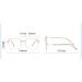 Fuqinqingoz Oversized Anti-Blue Light Reading Glasses | +300 Presbyopia Glasses - Protect Against Eye Strain & Overexertion | International Shipping - Buy Online on GoSupps.com