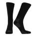 Doctor's Choice Diabetic Crew & Quarter Socks Men's Non-Binding Half-Cushioned & Seamless Toe 2 Pairs Large & X-Large Black - Crew Sock X-Large