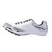muchflash Men's Women's Track and Field Running Spike Shoes Training Sneakers Lightweight Jumping Athletics Track Shoes with Spikes for Youth, Kids, Boys and Girls 6.5 Women/5 Men White/Black