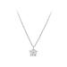 CHILDWEET Women Necklace Sterling Silver Necklaces Gemstone Necklace Women Jewelry Miss Fashion Crystal Chain