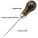 VIUJUH Leather Sewing Awl Tool - Gourd Shape Wood Handle Scratch Awl for Tailors (1 Pack) - Buy Online on GoSupps.com