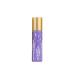 10ml Glass Oil Roller Bottle Refillable Empty Roller Bottles Portable Glass Roll On Bottles with Stainless Steel Roller Balls for Store Skin Care Cosmetics Purple Gold Cover
