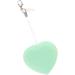 LOGOFUN Heart Shaped Lens Cleaner - Portable Screen Wipe & Adorable Bag Pendant - Green | Ideal for Phones Glasses & Screens - Buy Online on GoSupps.com