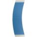 LUTTMANN Lace Front Blue Liner C Contour Hair System Derma-Tec Tape Adhesive Strip Angle 36 pieces for all hairpieces wigs & hair systems - Buy Online on GoSupps.com