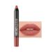 VASANTI Matte Crush Lipstick Pencil - Soft  Smooth  Waterproof  Velvety  High Pigmented - Paraben-Free Cruelty-Free Lipstick - (Peachy Keen - Natural Peach)