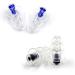 Sleep earplugs 1 Pair/Set Soft Silicone Ear Plugs Anti Noise Snore Earplugs Noise Reduction Sound Insulation Ear Earplugs(Color : B) Blue - Buy Online on GoSupps.com