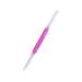 Glass Cuticle Pusher Professional Manicure Stick Nail Cuticle Remover Tools Rosy Brushes