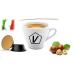 Capsules Compatible with Lavazza A Modo Mio®, Caffè Shop Capsules Mix "Nocciola - Hazelnut" Espresso Line
