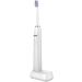 Sonic Toothbrush - Rechargeable Electric Toothbrush with 5 Modes Smart Timer Waterproof 2 Brush Heads - White/Gold | International Shipping Available - Buy Online on GoSupps.com