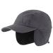 Connectyle Unisex Men's Waterproof Winter Hat Fleece Lined Earflaps Baseball Cap Dark Grey