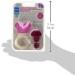 MAM Baby Toys Teething Toys Mini Cooler Teether with Clip Girl 2+ Months (1 Count) MAM Mini Cooler Teether for Baby Girl Teething Pain Baby Essentials 1 Count (Pack of 1) Girl - Buy Online on GoSupps.com