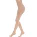 QIRUIRED Medical Compression Pantyhose - Closed Toe 23-32mmHg Graduated Support Tights Socks Stockings for Women & Men Beige XL
