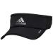 adidas Men's Superlite 2 Performance Visor Black/Silver One Size