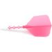 CUESOUL ROST T19 33mm Big Wing Dart Shaft & Flights - Pink Flight, No More Falling Darts! - Buy Online on GoSupps.com