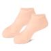Jawseu silicone sock 3 pairs of moisturizing silicone socks silicone moisture socks slipproof silicone socks socks for heel pain dry cracked heel color/xl