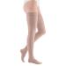 Medi Medive Elegance - 0258C13 Semolor Women's compression stockings with closed lace |CCL2 |Far nubic ligament |Cashmere |Gr.III short
