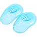 Clear Silicone Ear Cover Hair Color Shield - Blue | Ear Manhole Shield for Hair Dyes, Shower, Bathing - Buy Online on GoSupps.com